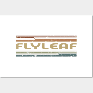 Flyleaf Retro Lines Posters and Art